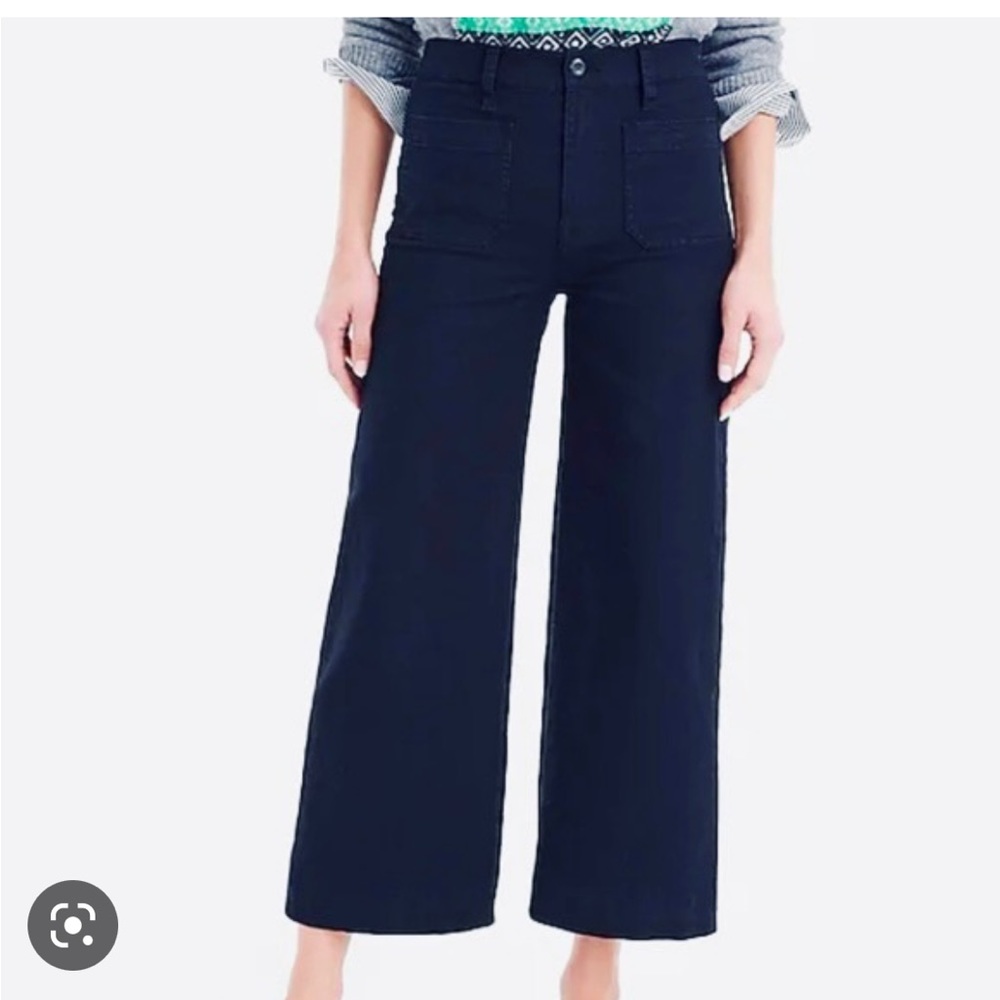 J Crew Point Sur Pant in Navy - size 23 Petite